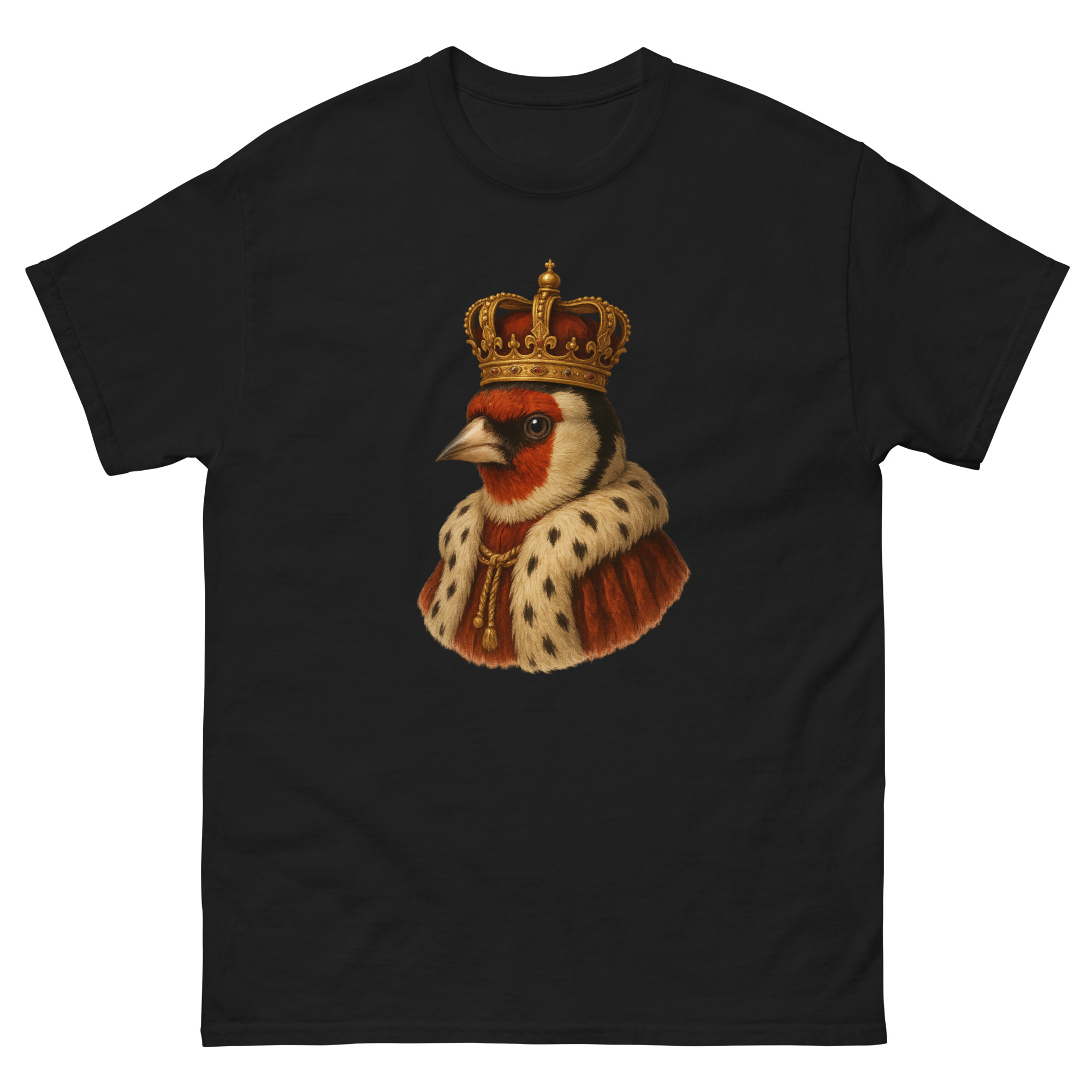 Camiseta “Jilguero Rey” – Ilustración Majestuosa