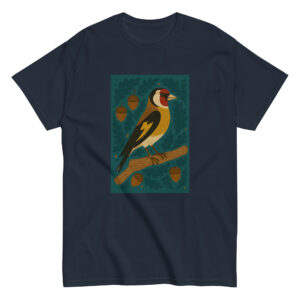 Camiseta “Jilguero en Rama” – Ilustración Natural