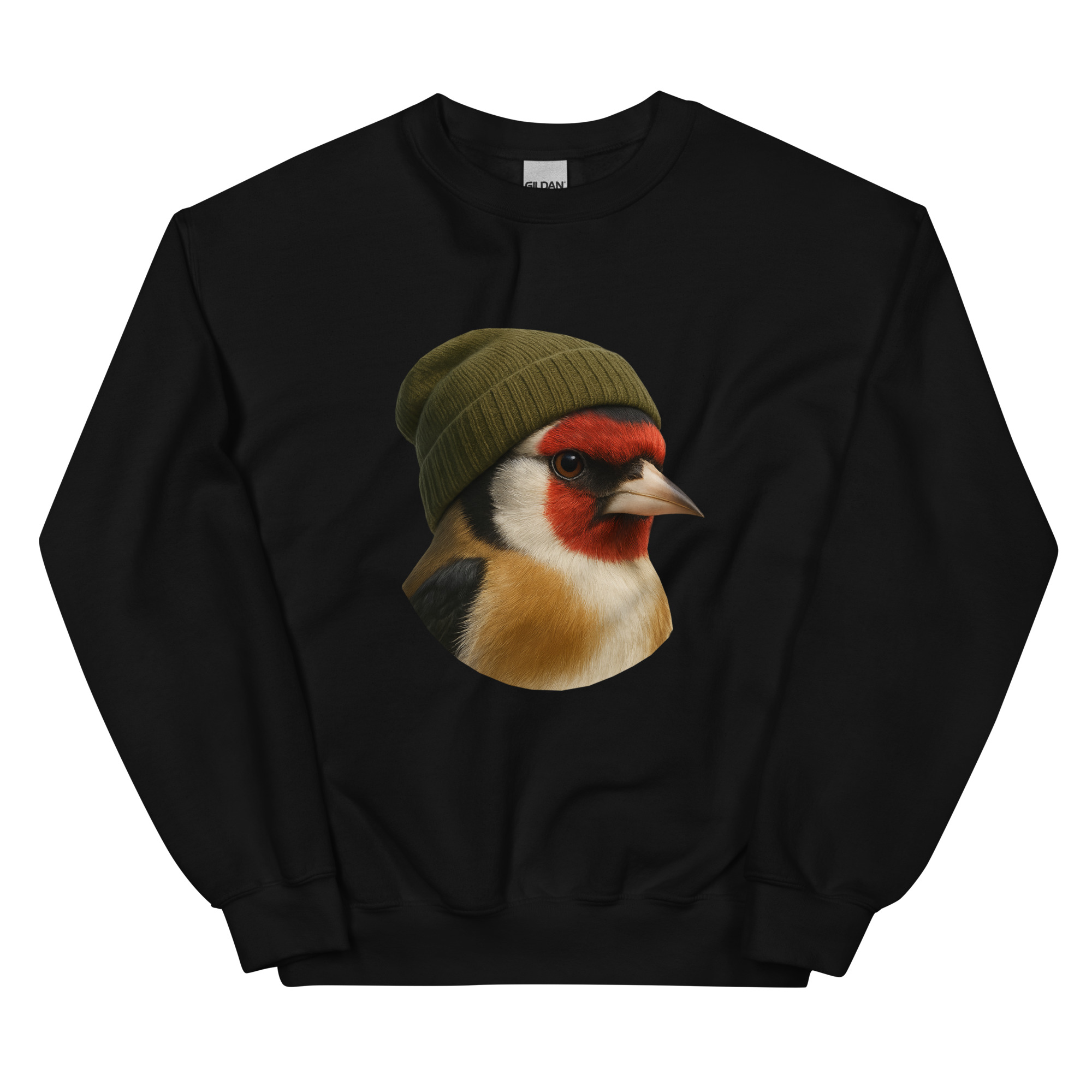 Sudadera “Jilguero con Gorro” – Ilustración Especial - Imagen 2