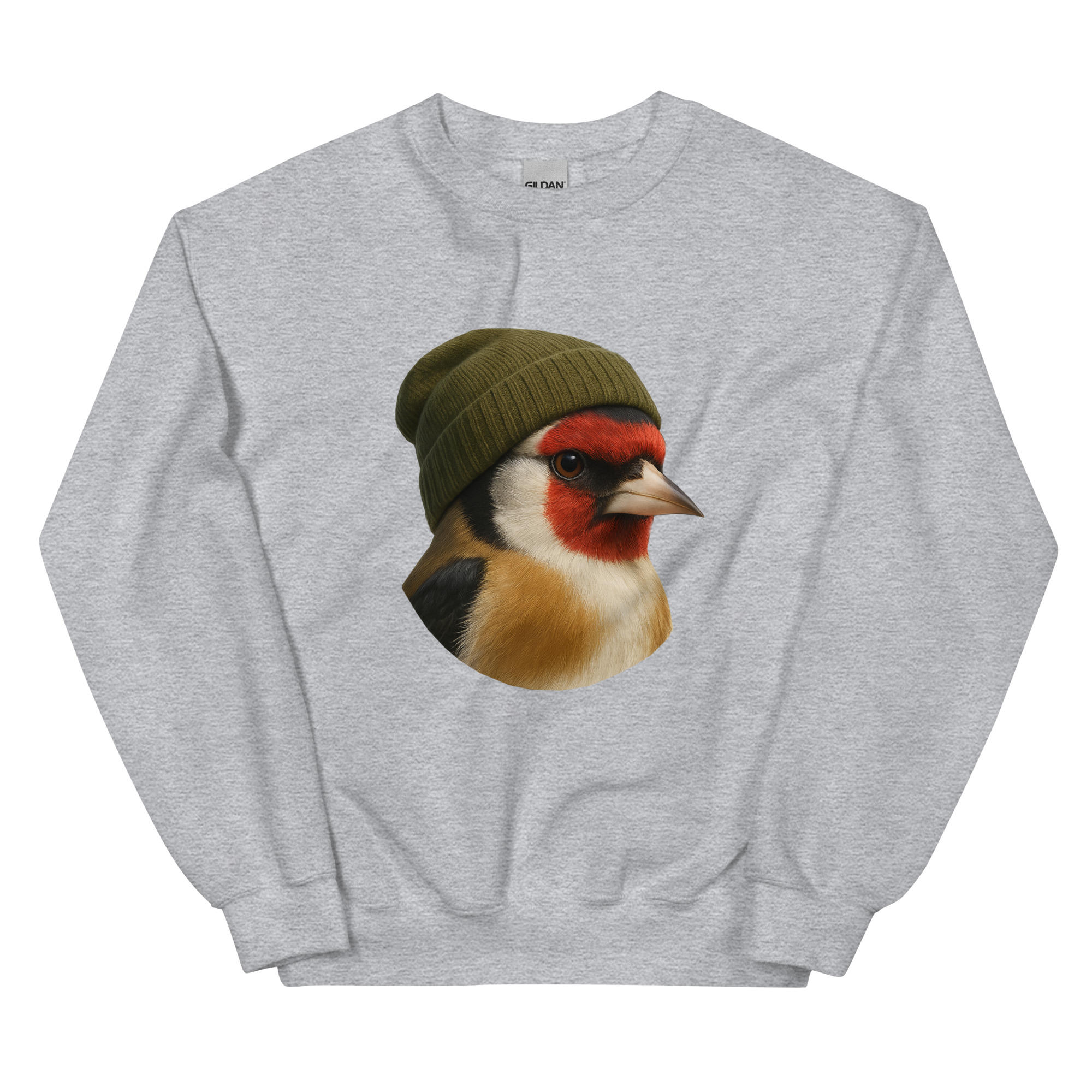 Sudadera “Jilguero con Gorro” – Ilustración Especial