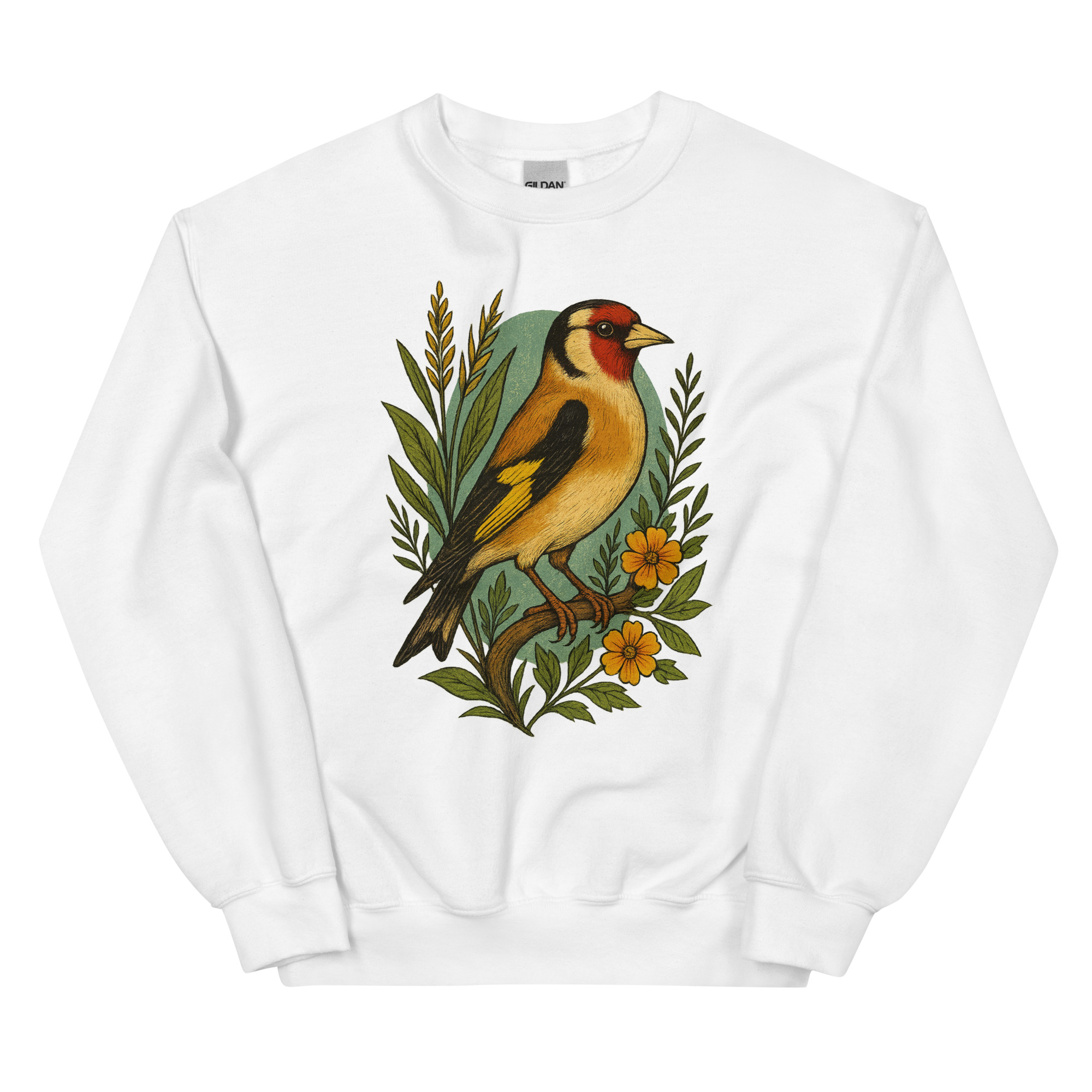 Sudadera “Jilguero Noble” – Arte Detallado