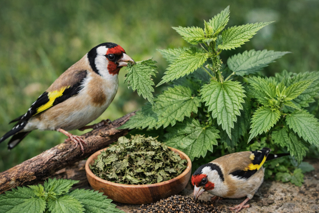 ortiga para jilgueros