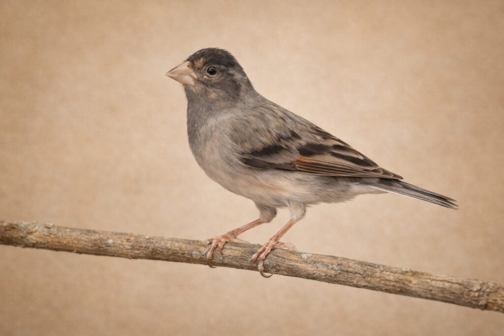 hibrido de cardenalito de Venezuela con canaria